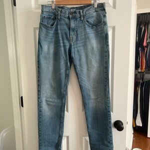 Old Navy Men's Light Blue Straight Jeans